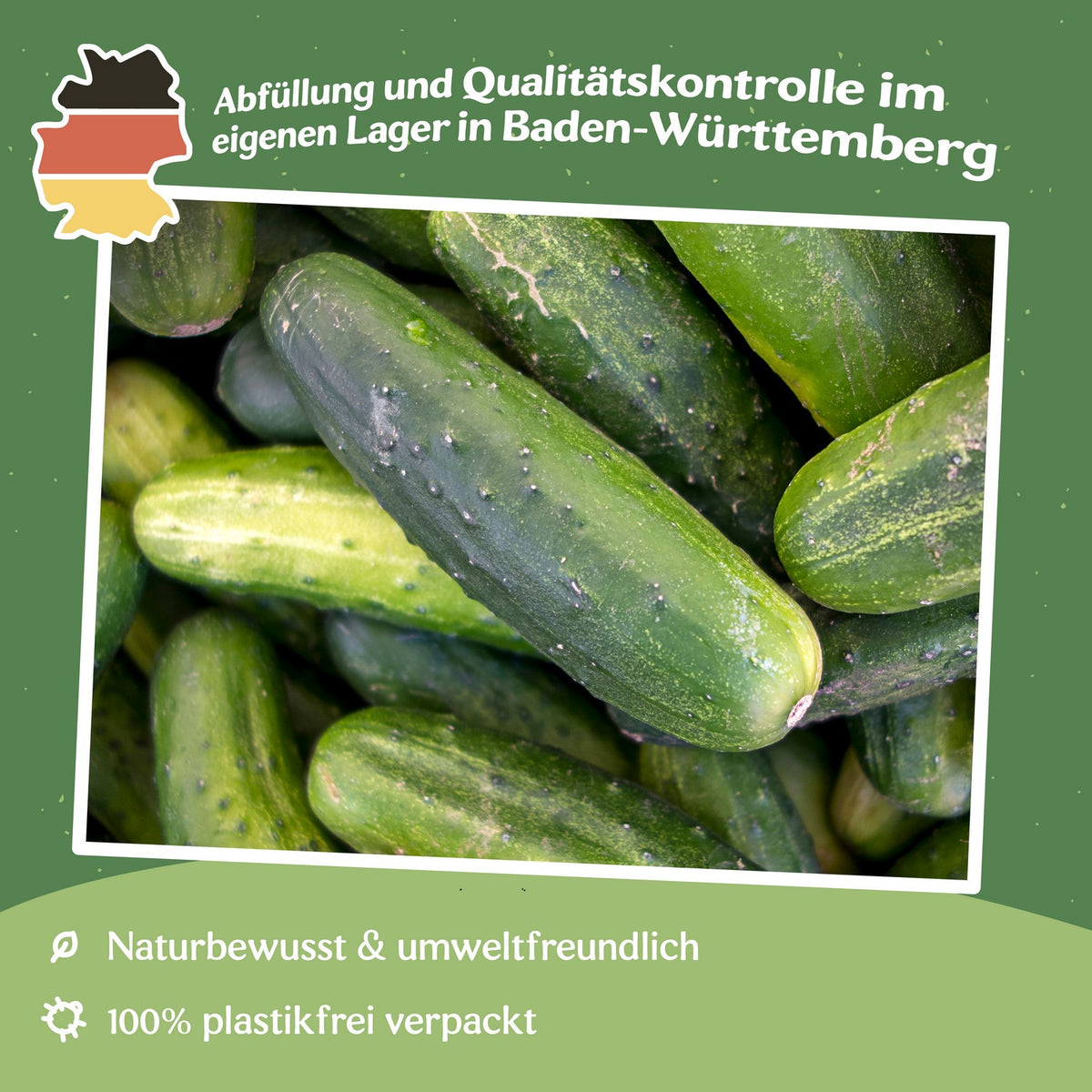 Salat- und Einlegegurke Delikatess Samen