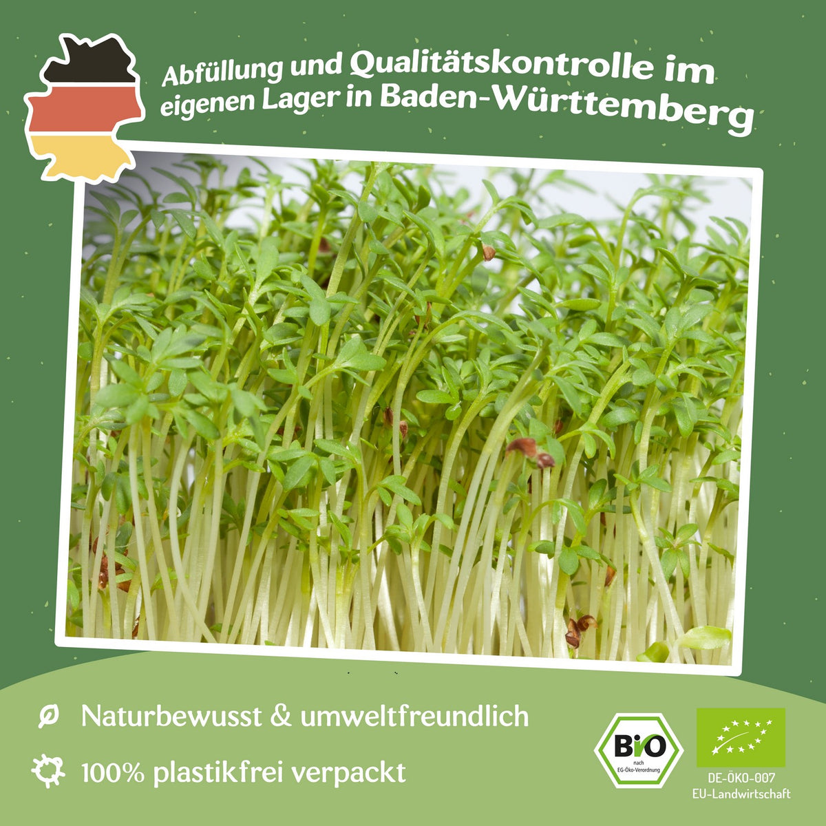 Microgreen Samen Bio-Alfalfa Bigvita
