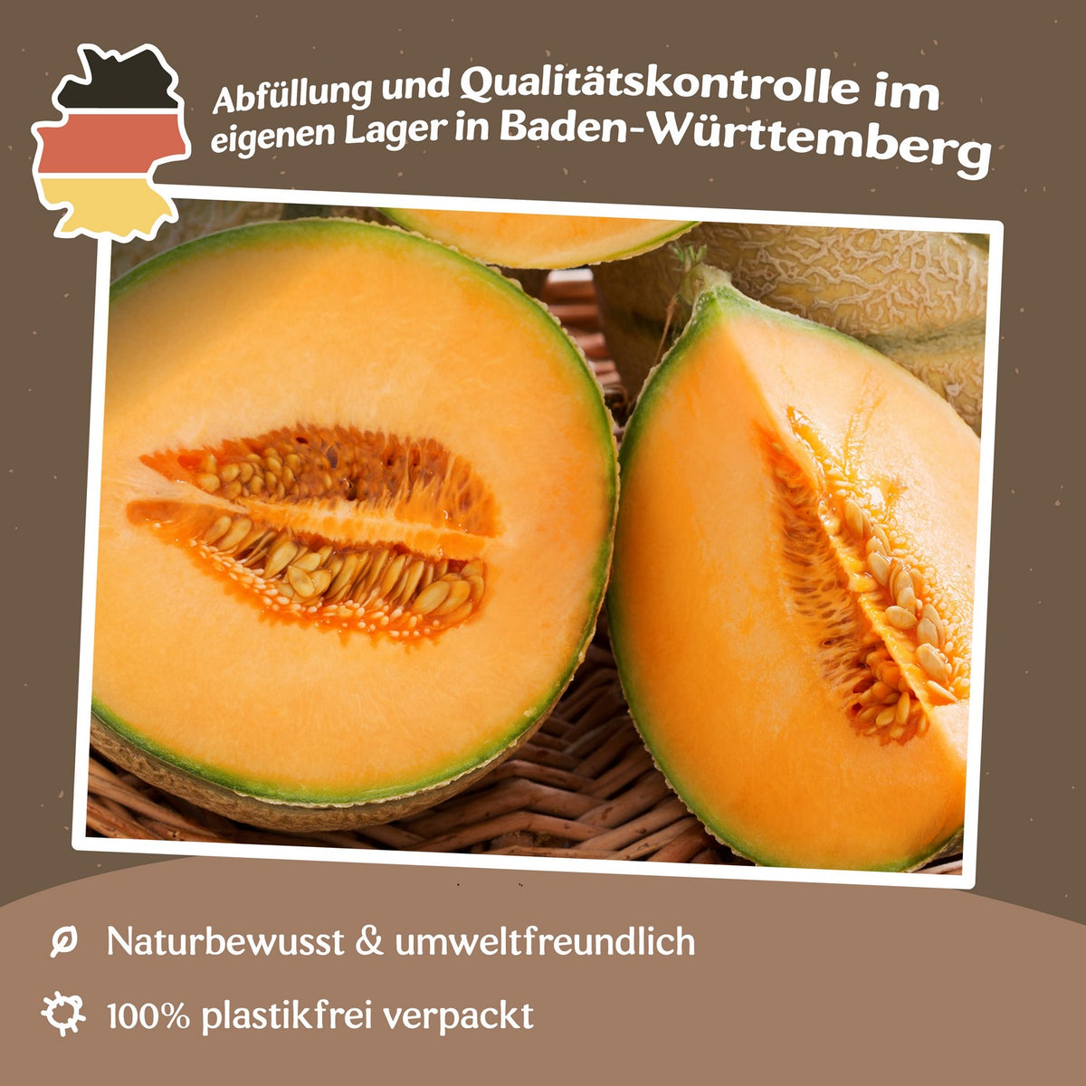 Zuckermelone Cantaloup Charentais Samen