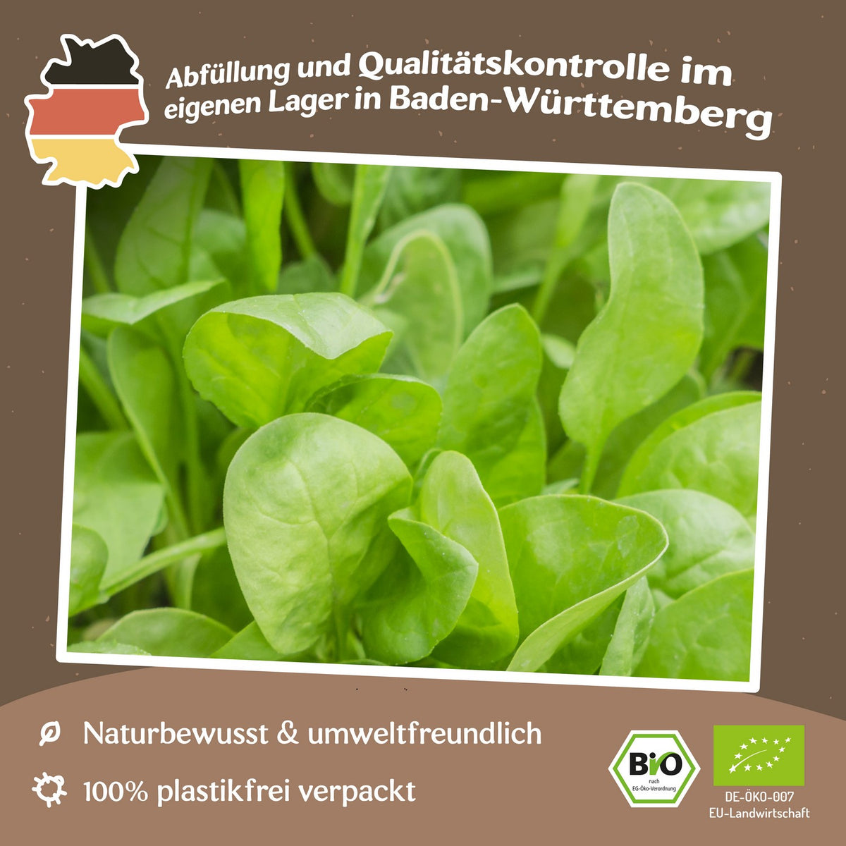 MHD 06/26 Bio-Spinat Winterriesen Samen
