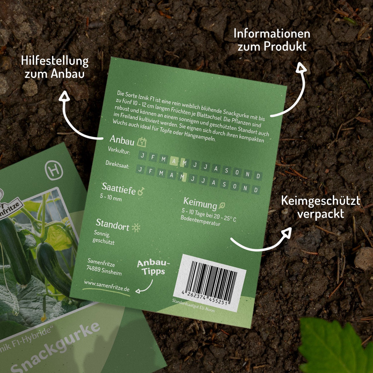 Snackgurke Iznik F1 Samen