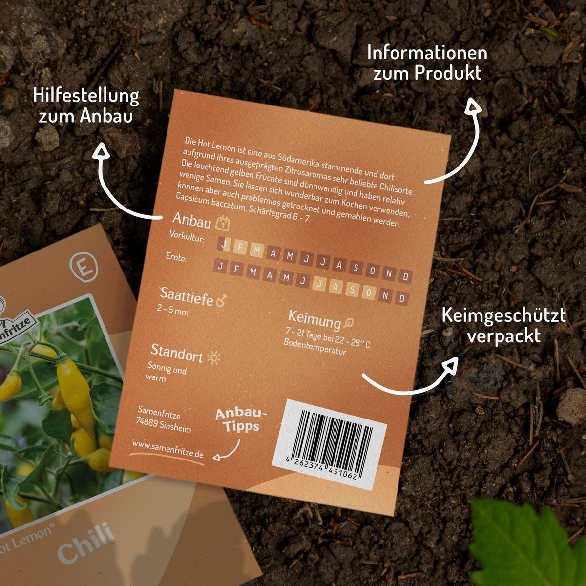 Chili Hot Lemon Samen