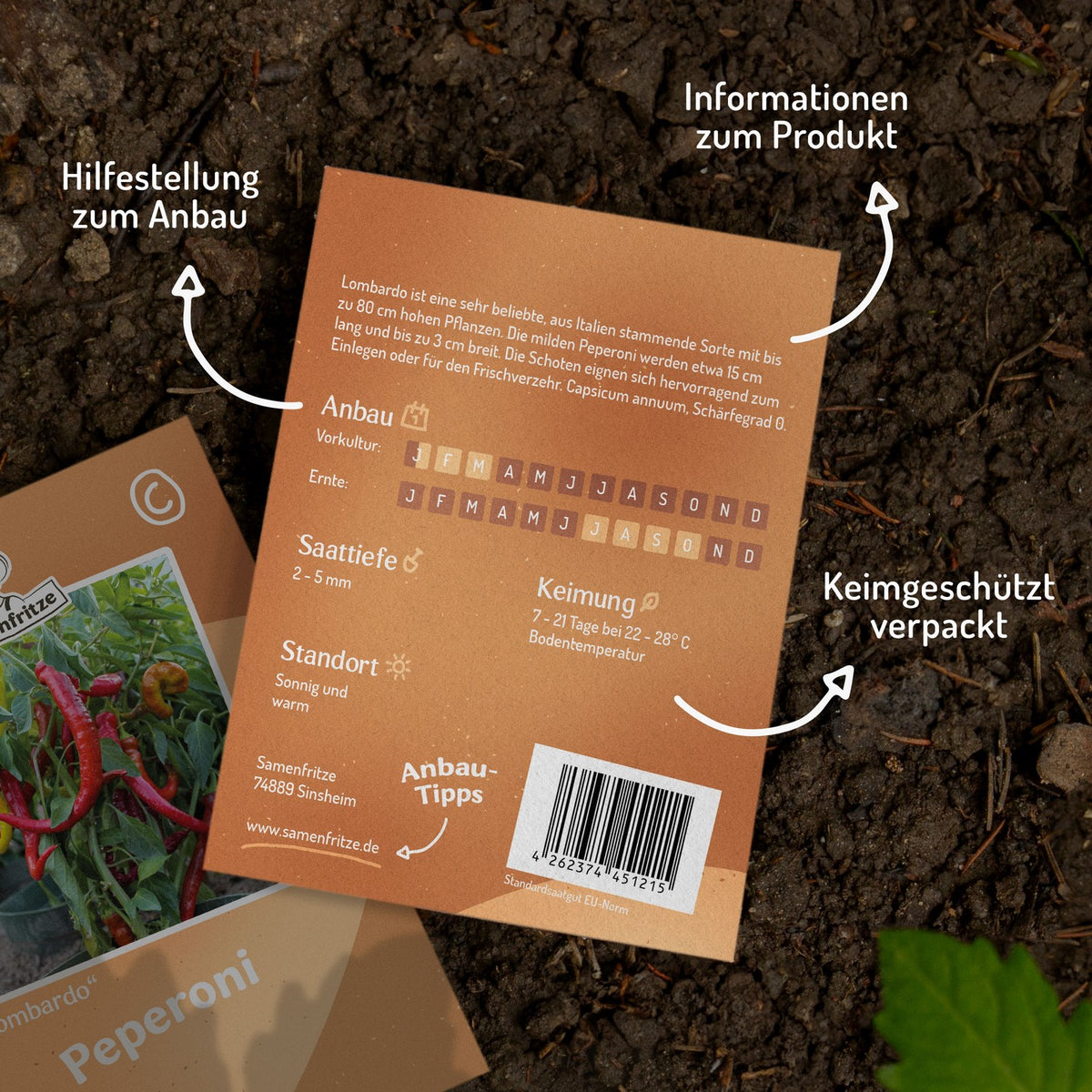 MHD 06/26 Peperoni Lombardo Samen