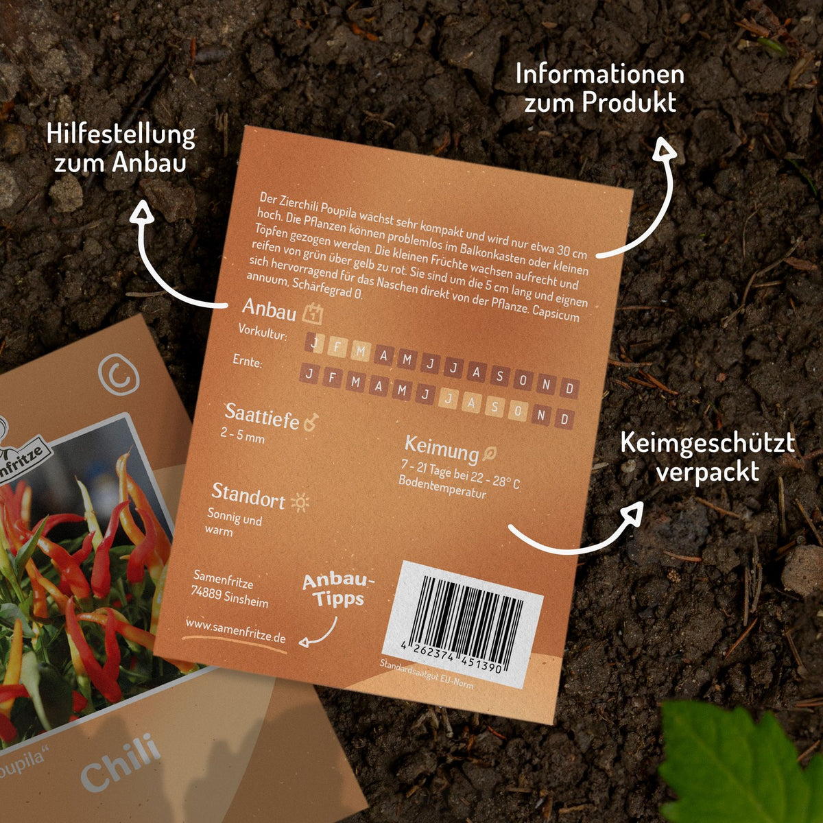 MHD 06/26 Chili Poupila Samen