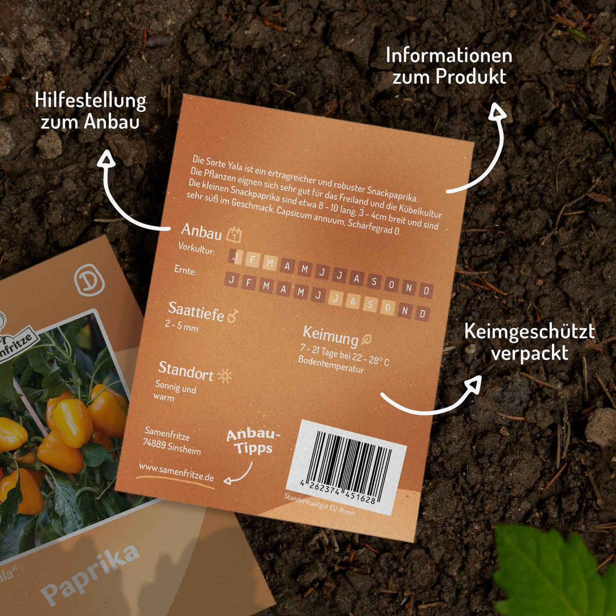 Paprika Yala Samen