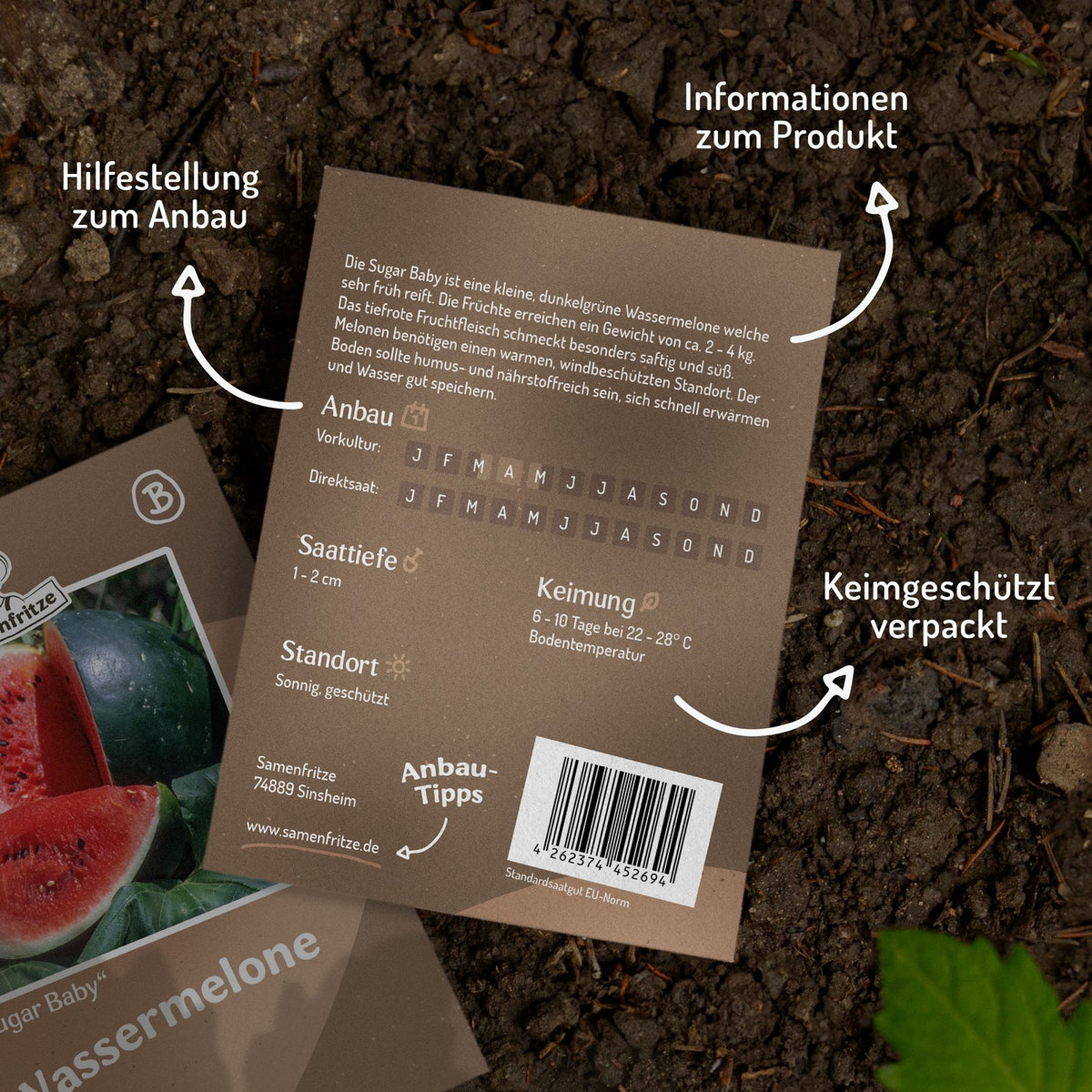 Wassermelone Sugar Baby Samen