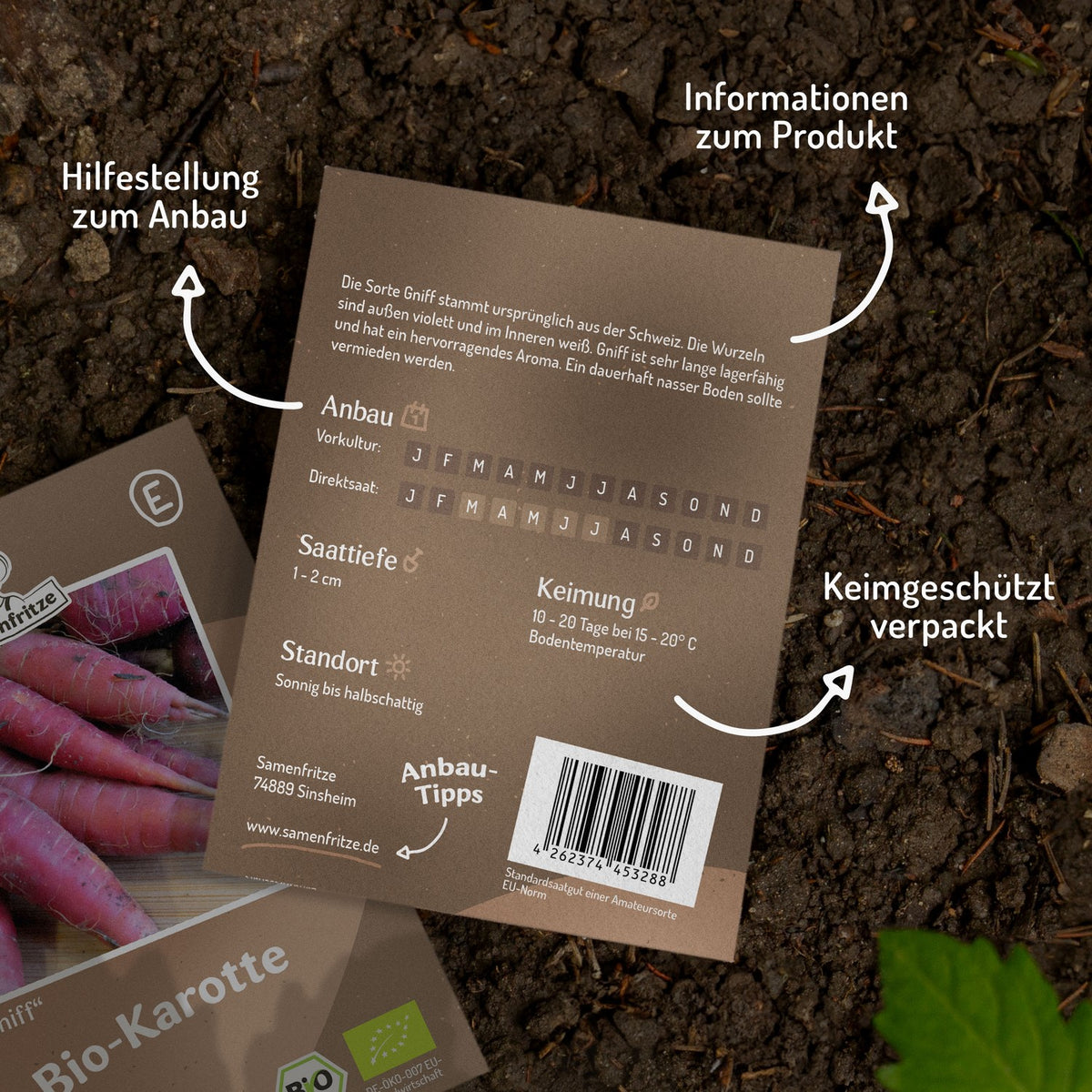 Bio-Karotte Gniff Samen