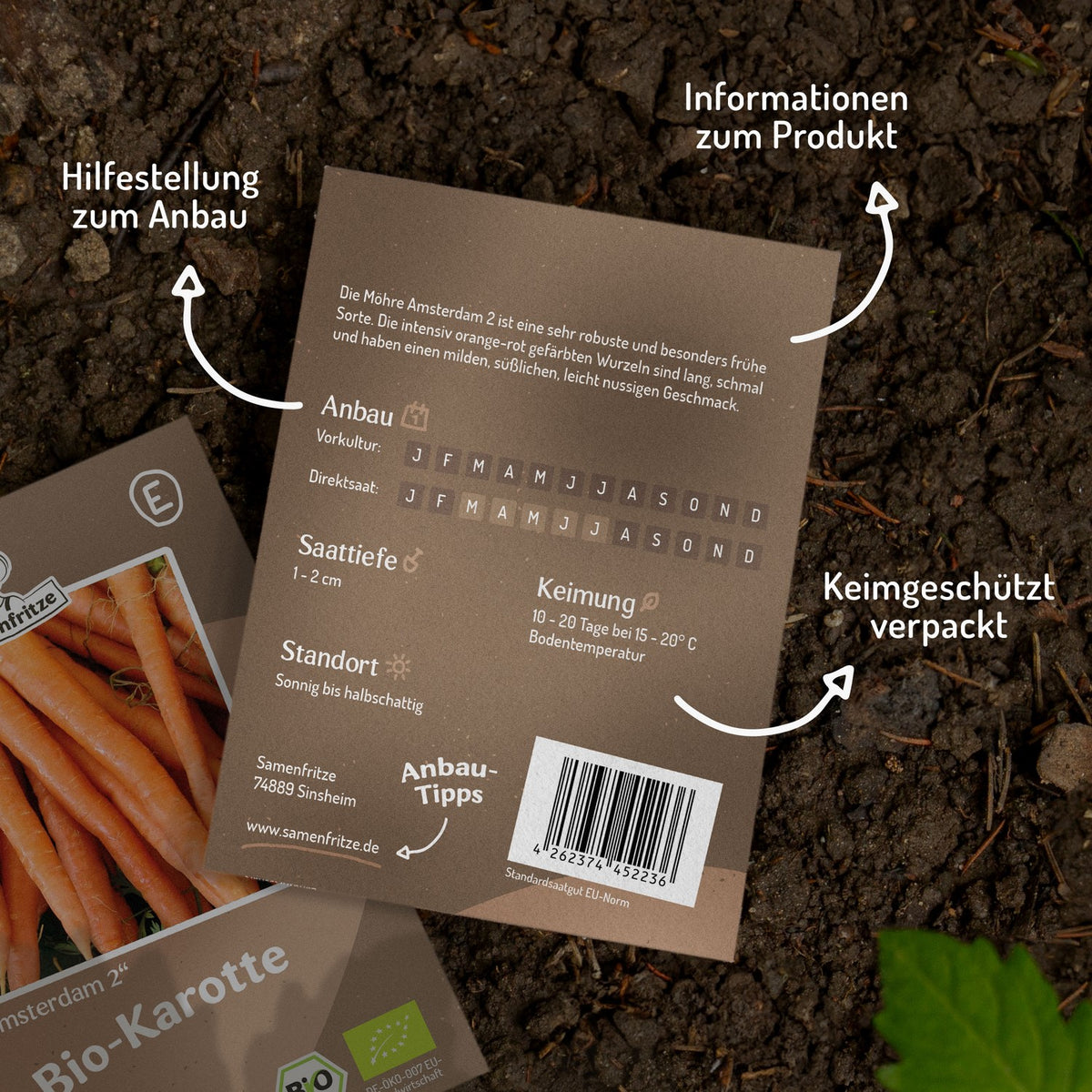 Bio-Karotte Amsterdam 2 Samen