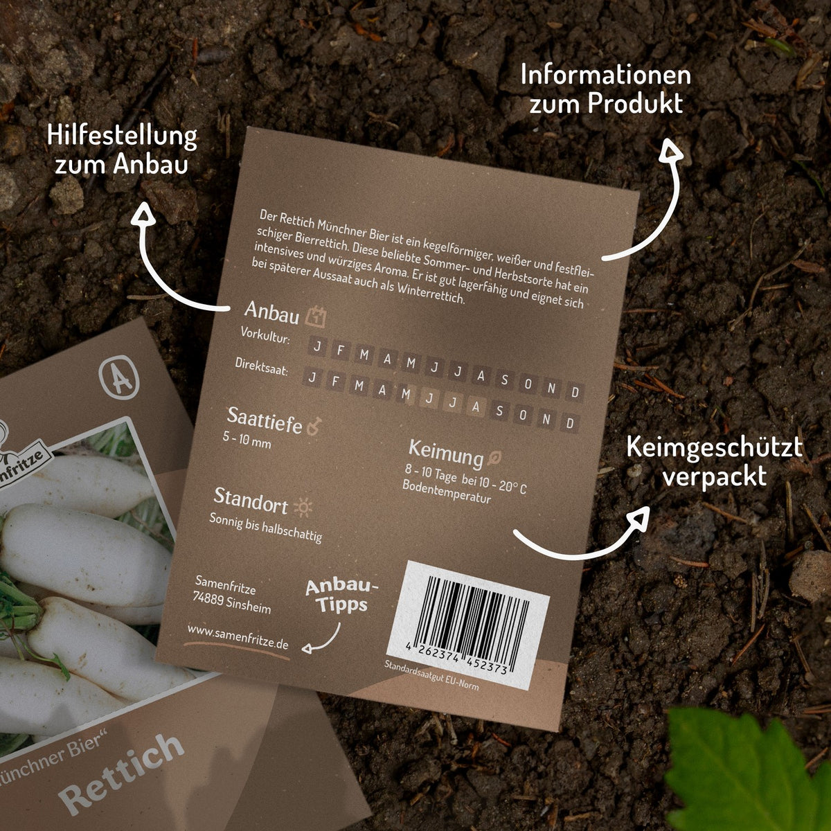 Rettich Münchner Bier Samen