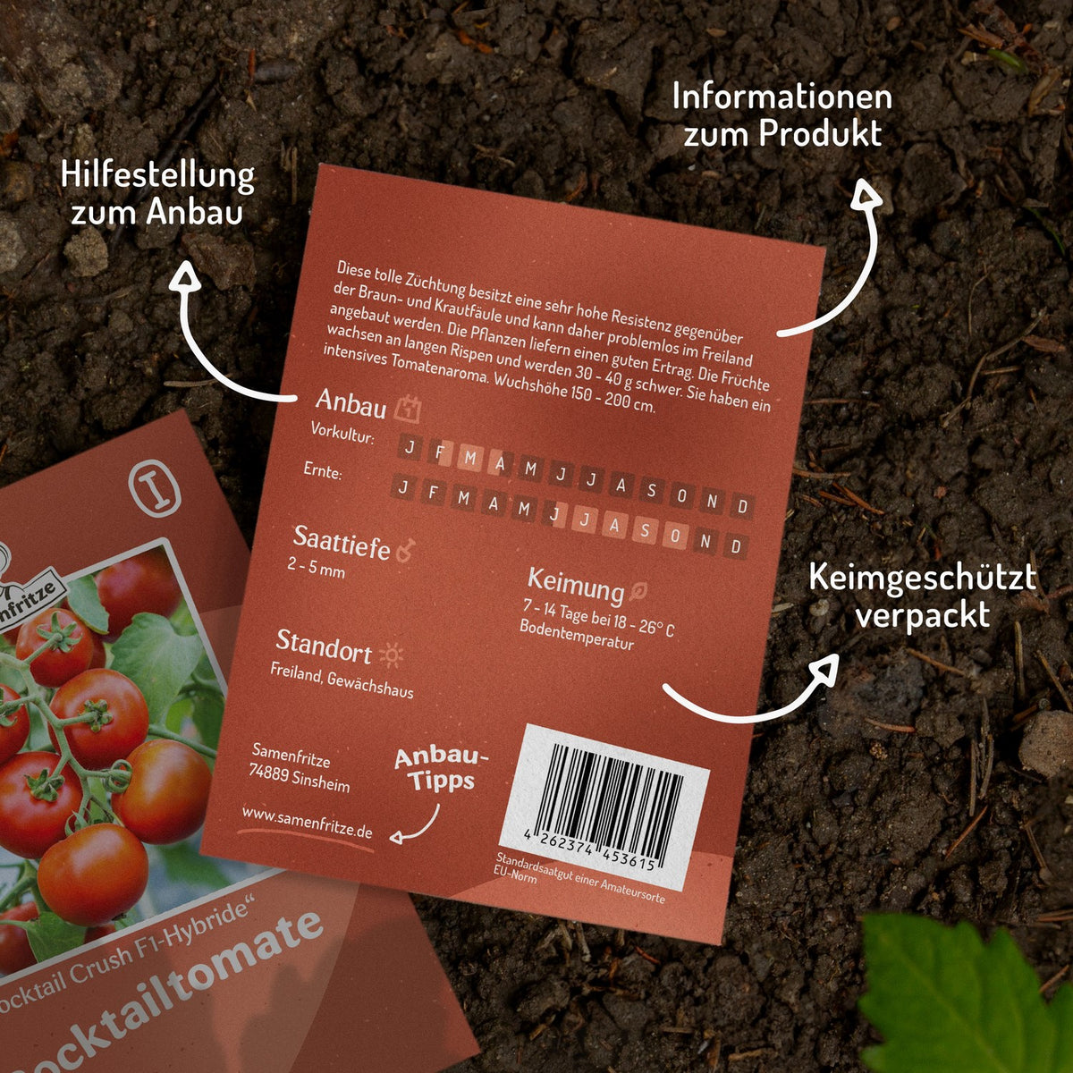 Cocktail Crush F1 Tomatensamen