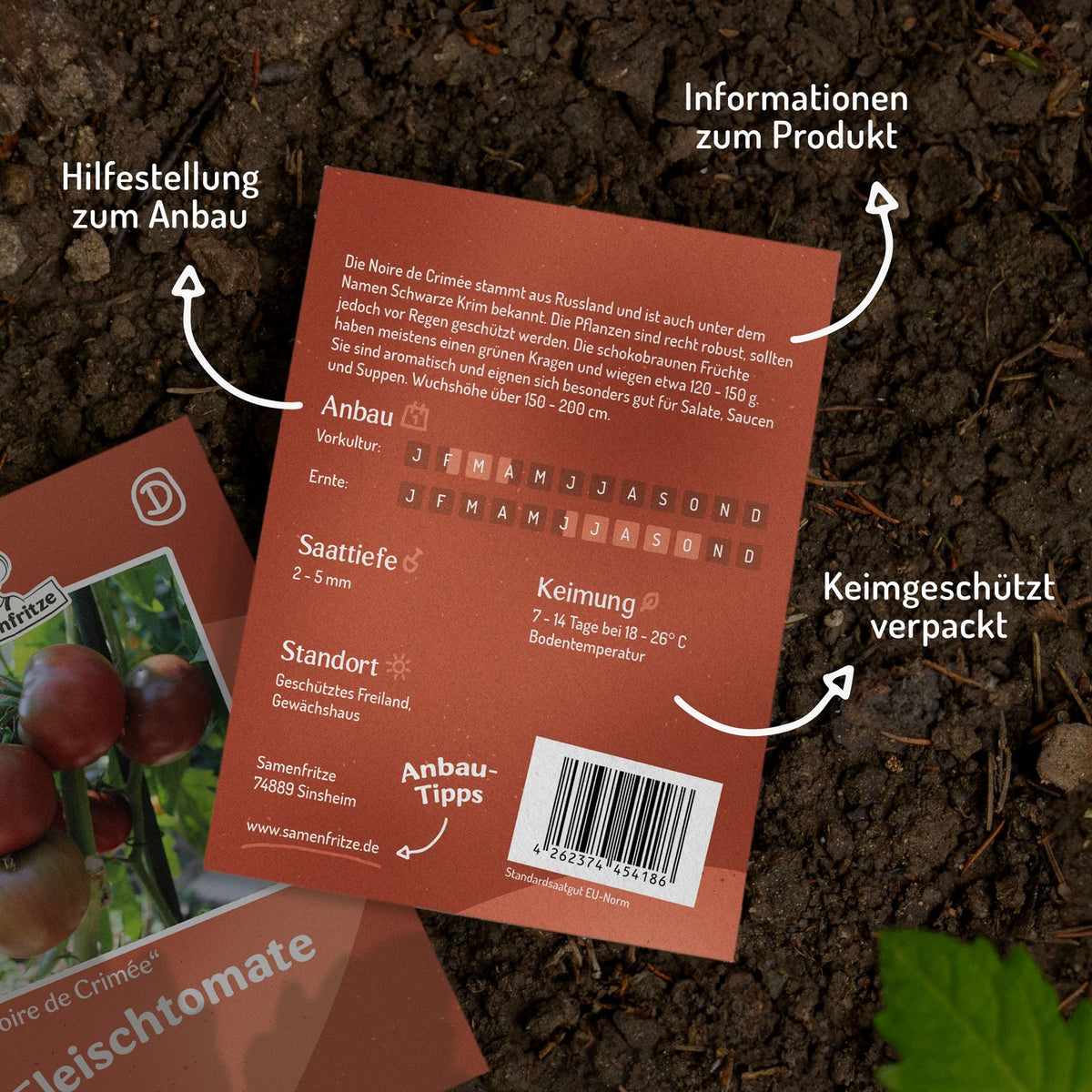 Noire de Crimée Tomatensamen