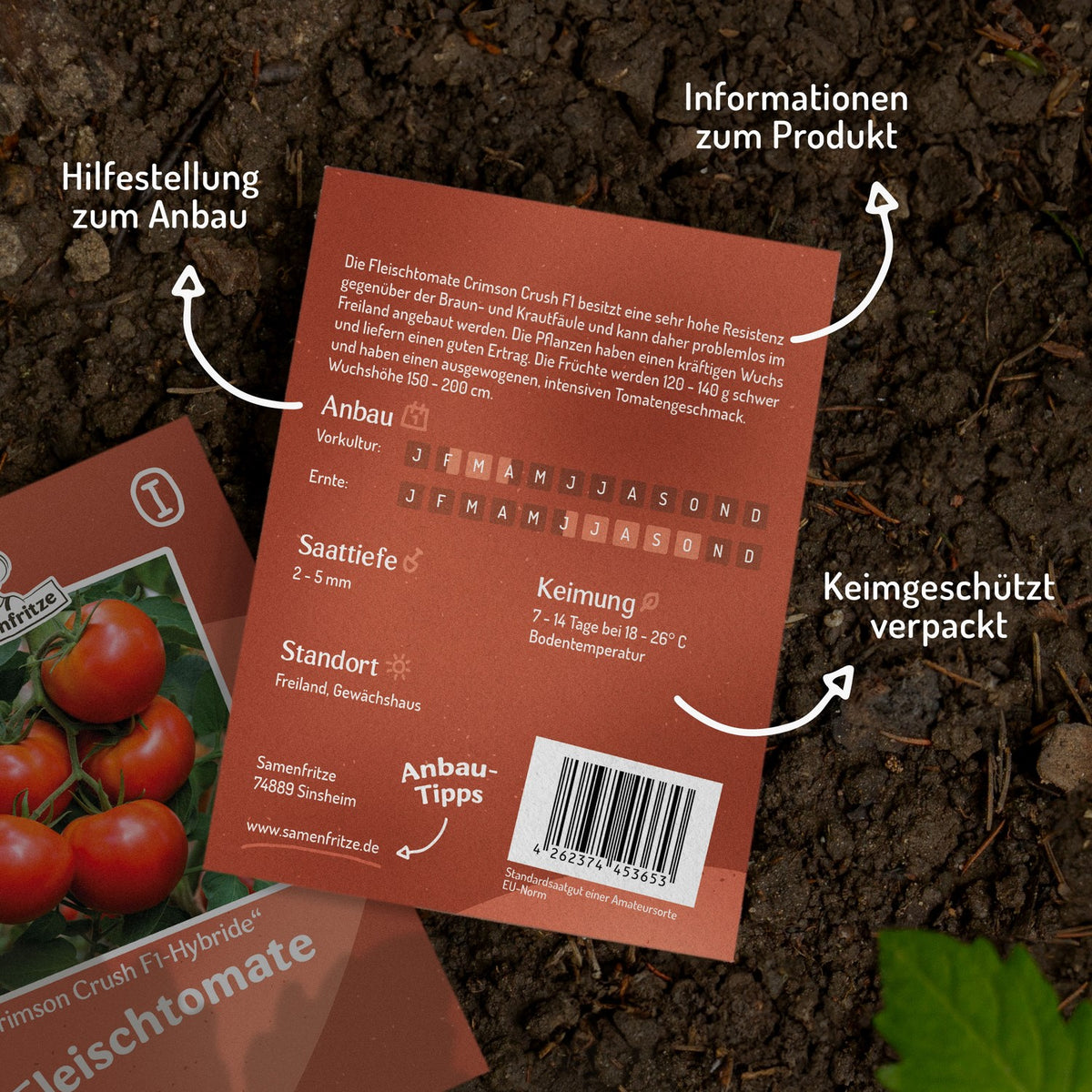 Crimson Crush F1 Tomatensamen