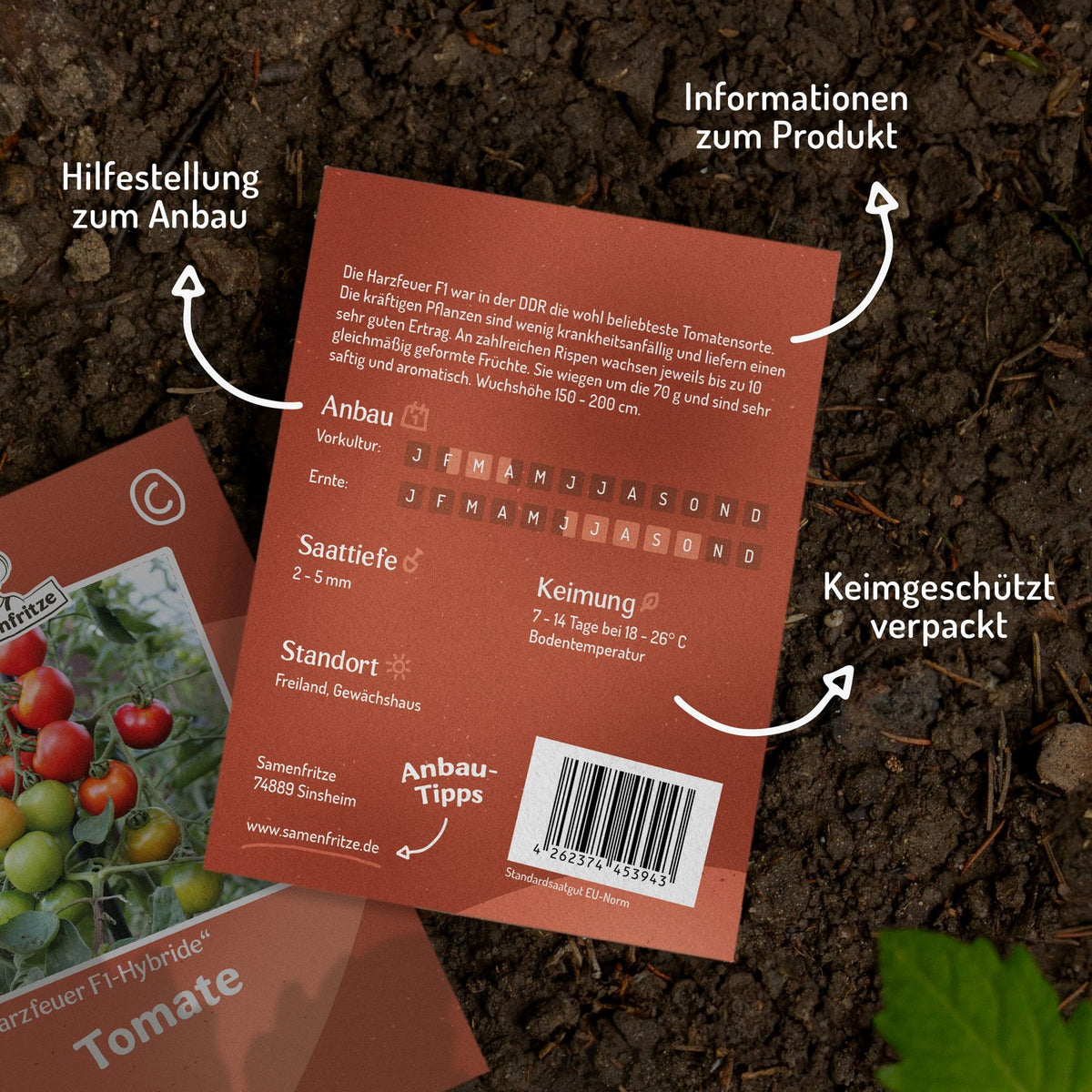 Harzfeuer F1 Tomatensamen