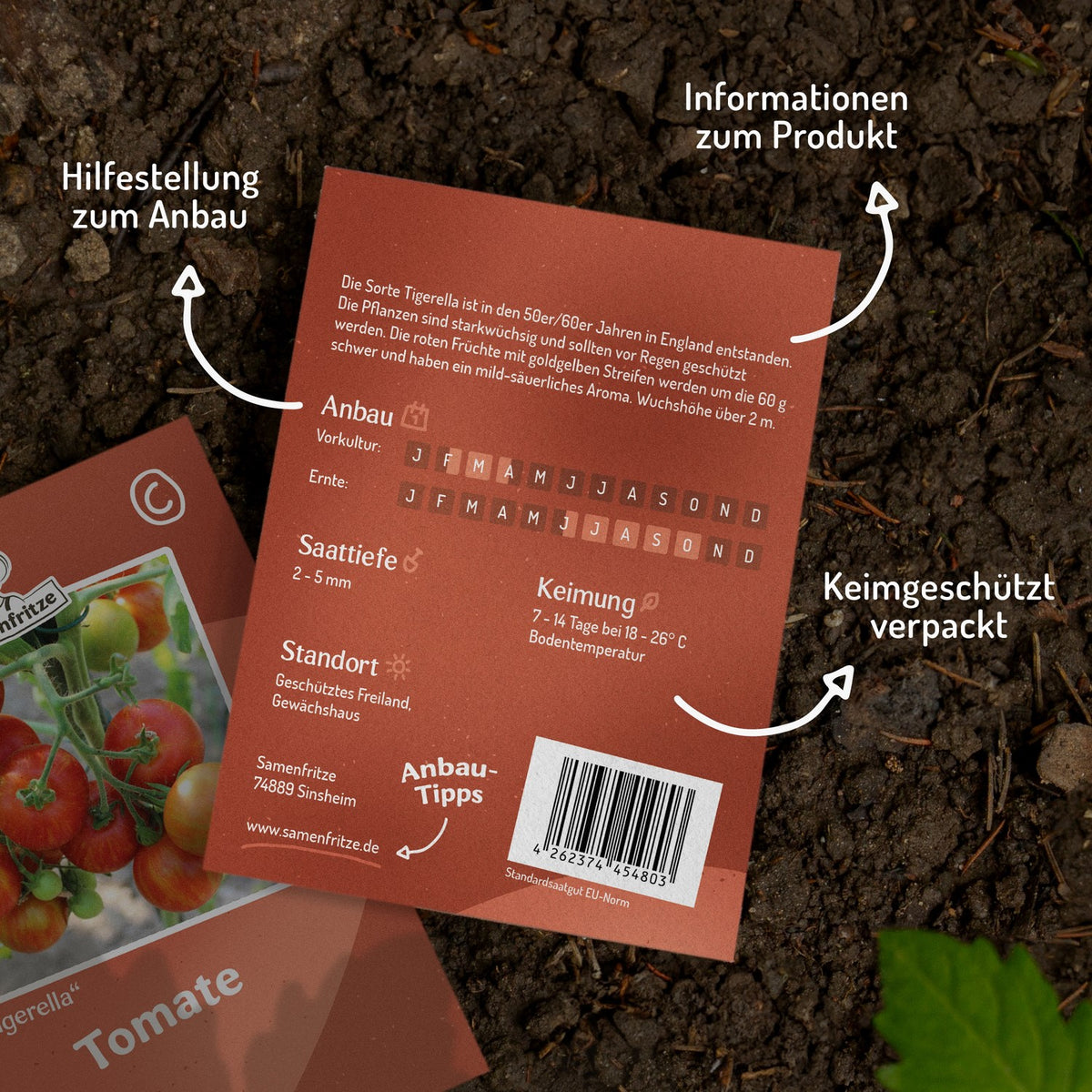 Tigerella Tomatensamen