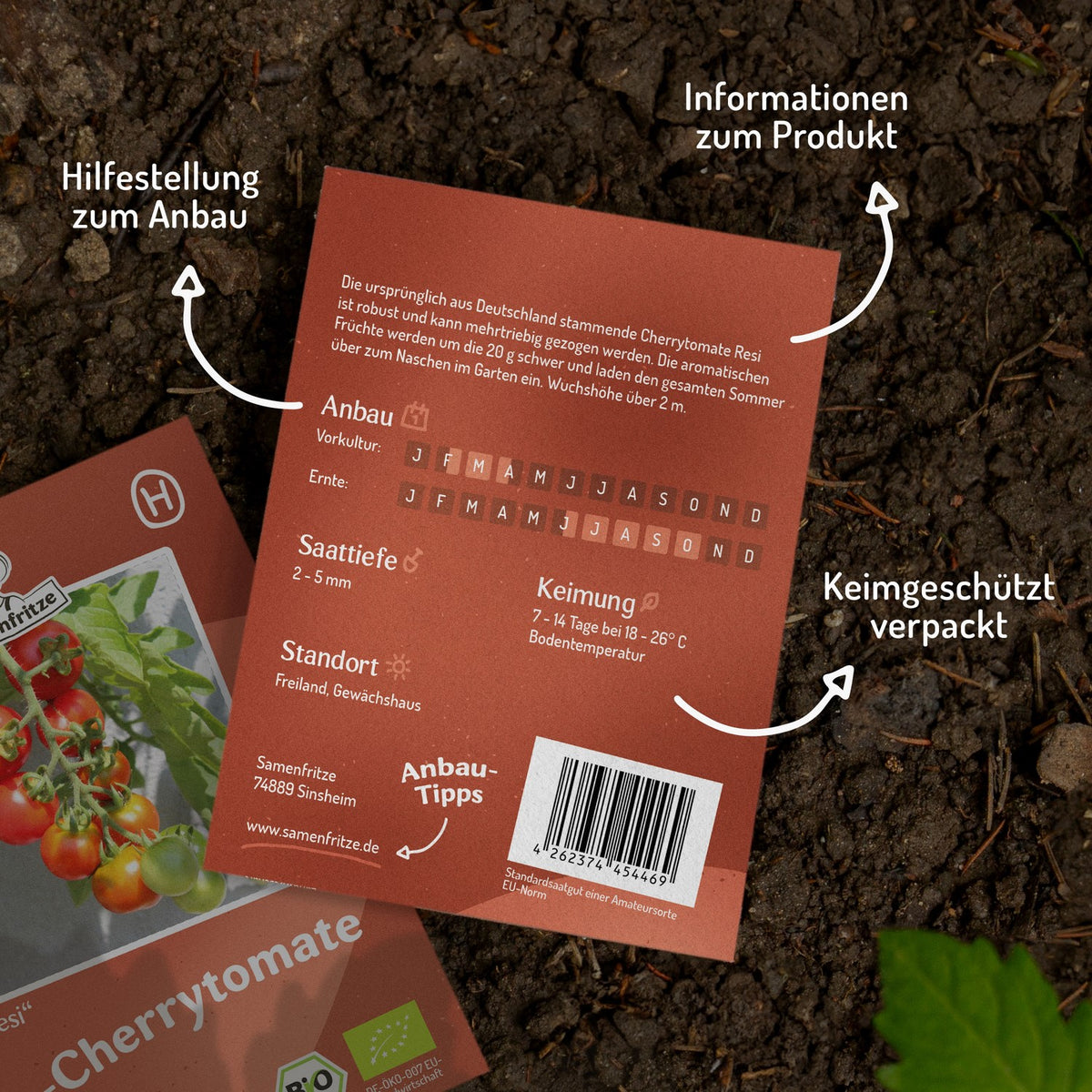 Resi Bio-Tomatensamen