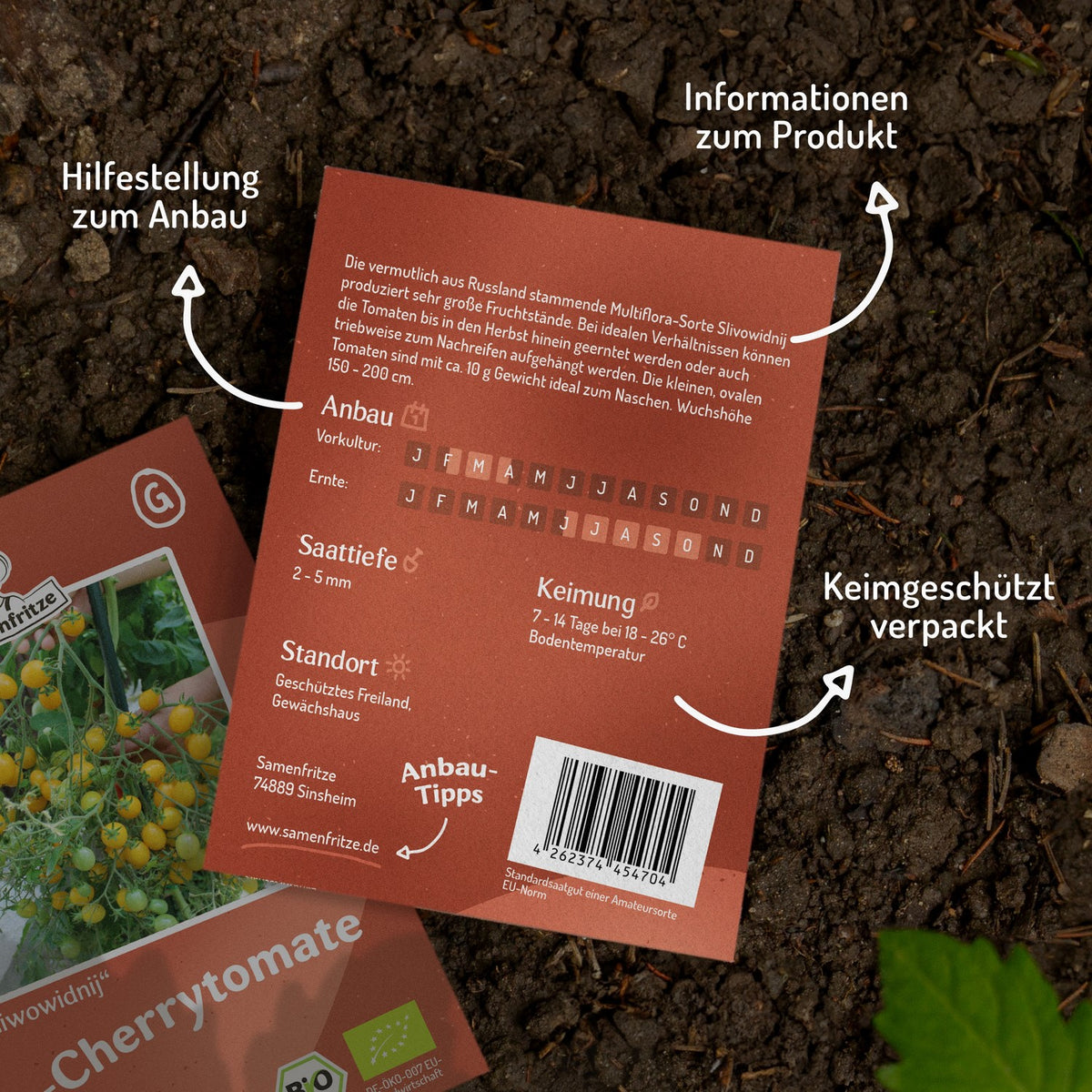 Slivowidnij Bio-Tomatensamen