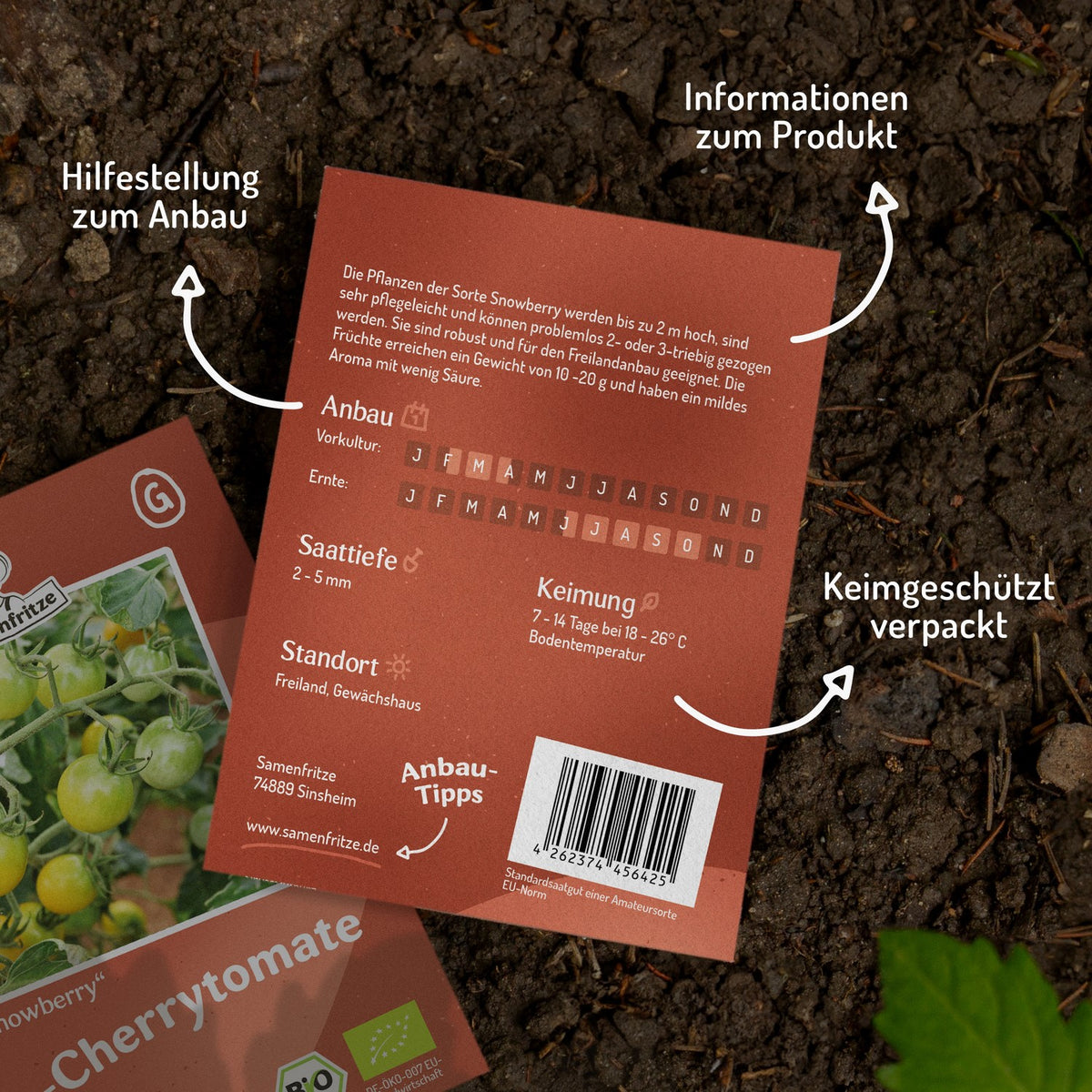 Snowberry Bio-Tomatensamen