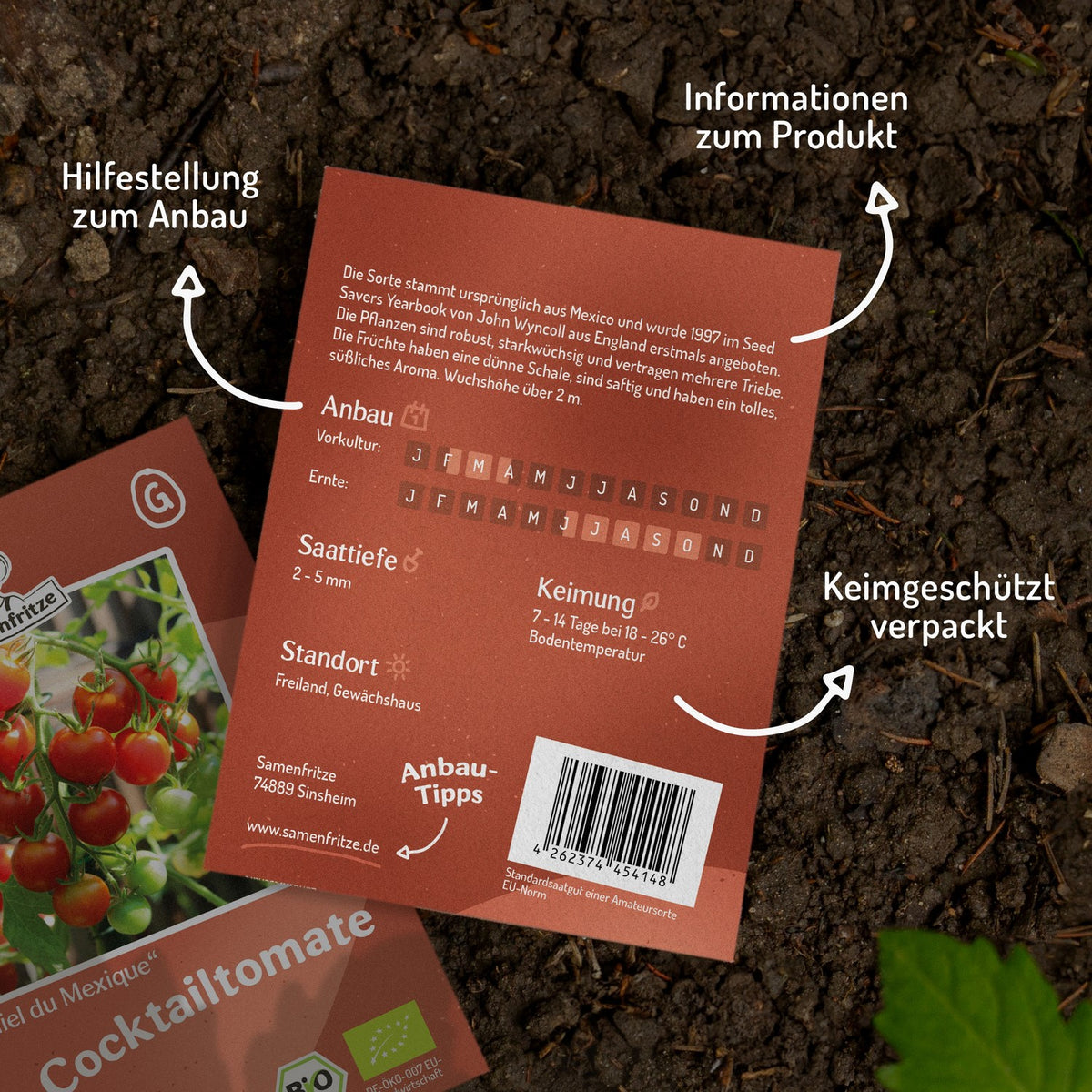 Miel du Mexique Bio-Tomatensamen