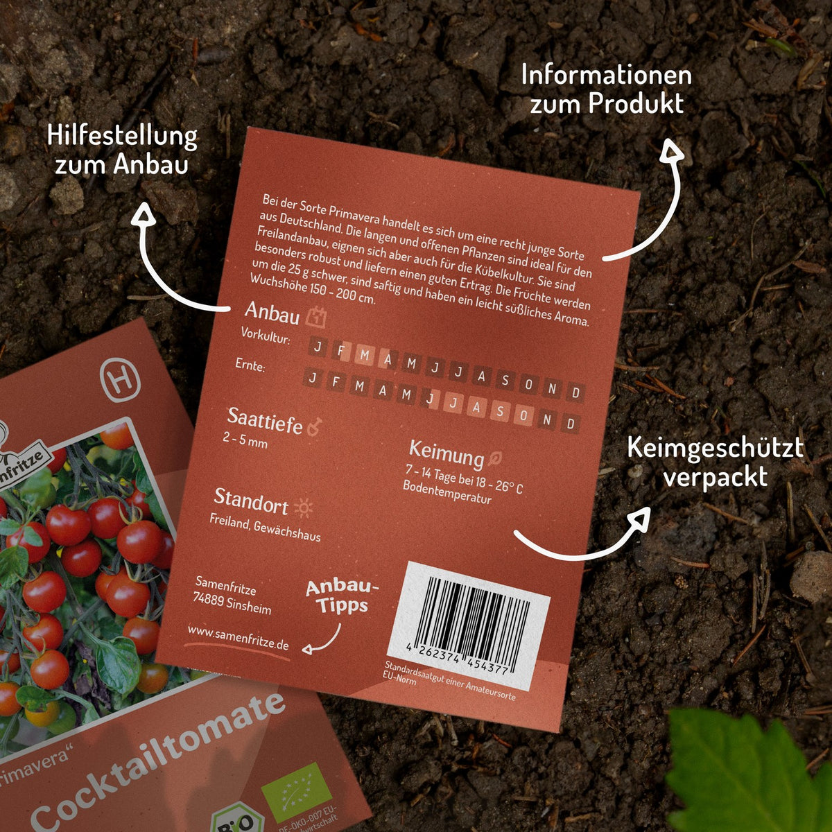 Primavera Bio-Tomatensamen