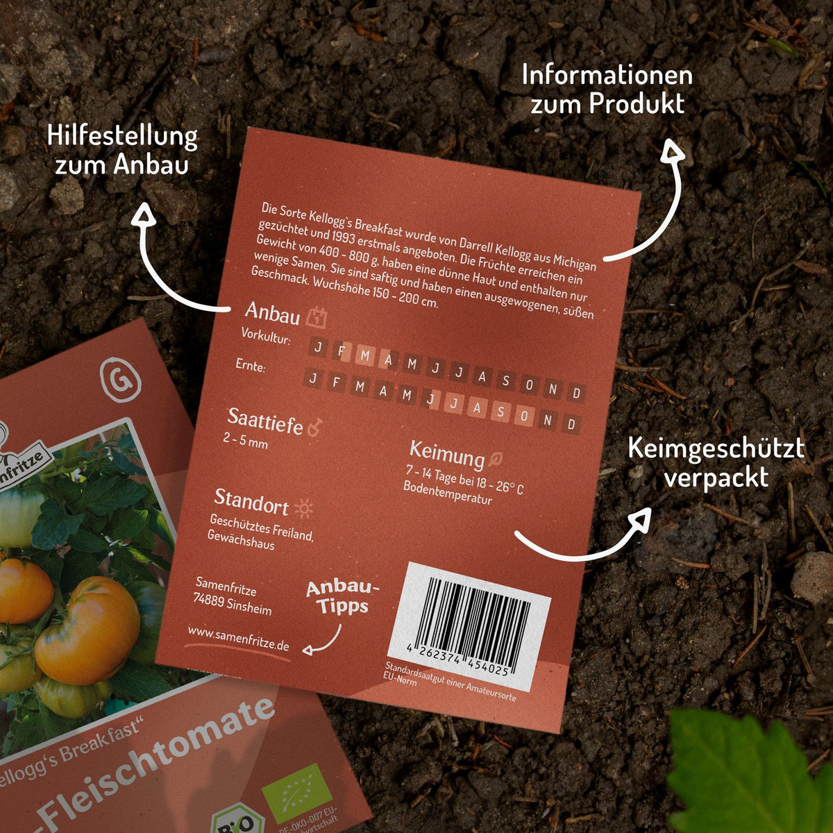 Kellogg`s Breakfast Bio-Tomatensamen