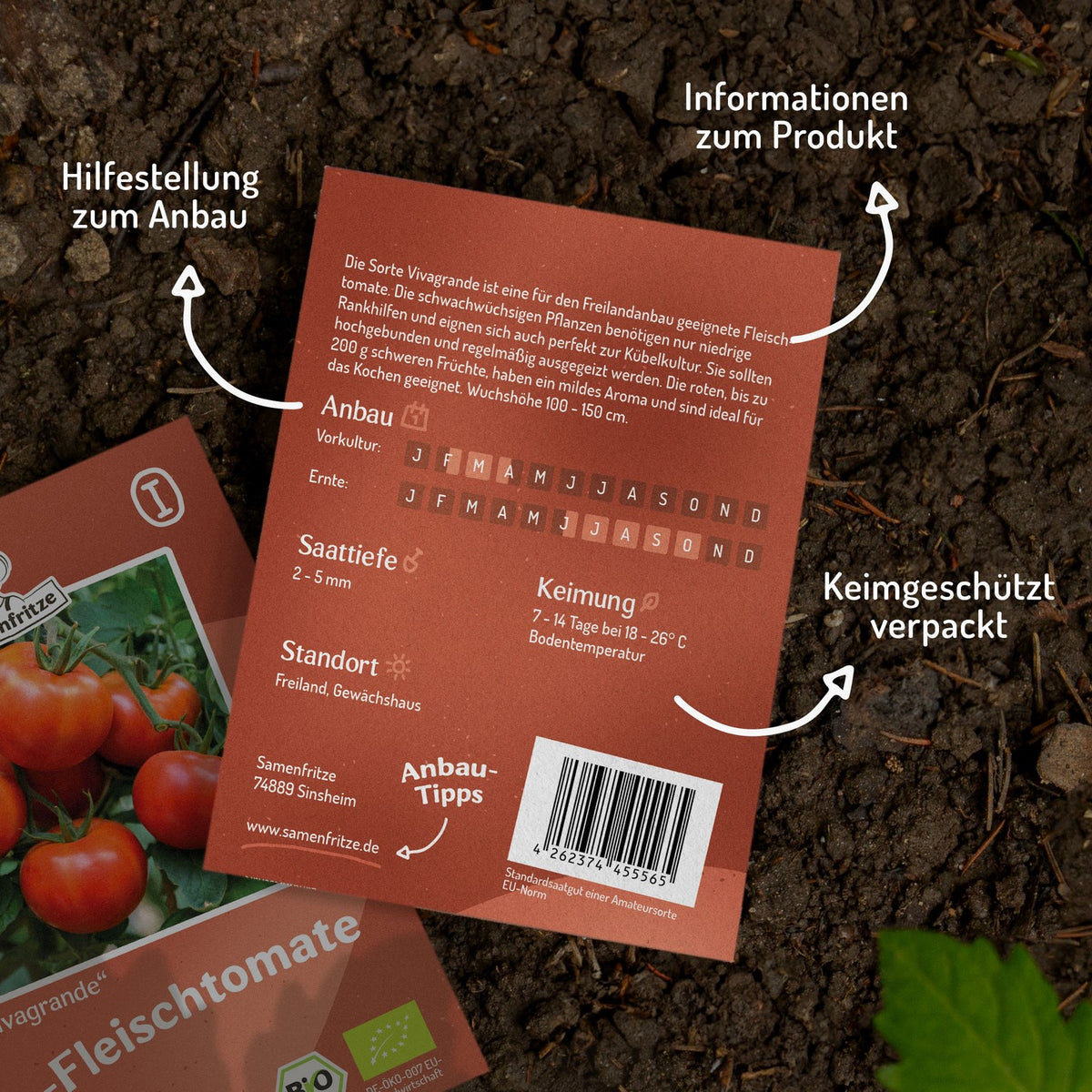 Vivagrande Bio-Tomatensamen