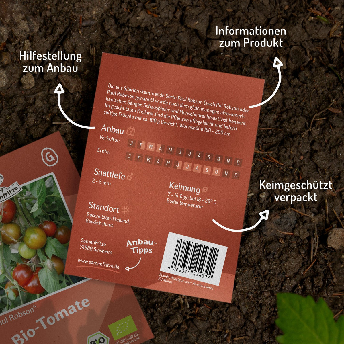 Paul Robson Bio-Tomatensamen