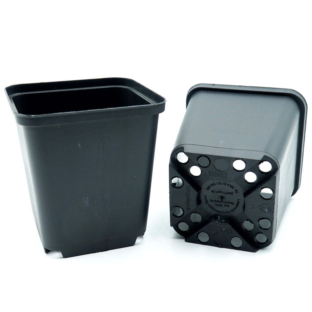 50 x Anzuchttöpfe 8x8x8,5 cm