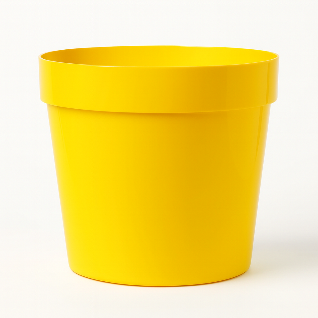 Pflanz- & Übertopf 25 Liter Gelb