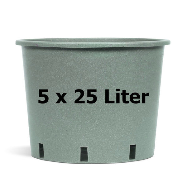 5 x Infinity Pflanztopf 25 Liter – Nachhaltiger Pflanzkübel – samenfritze