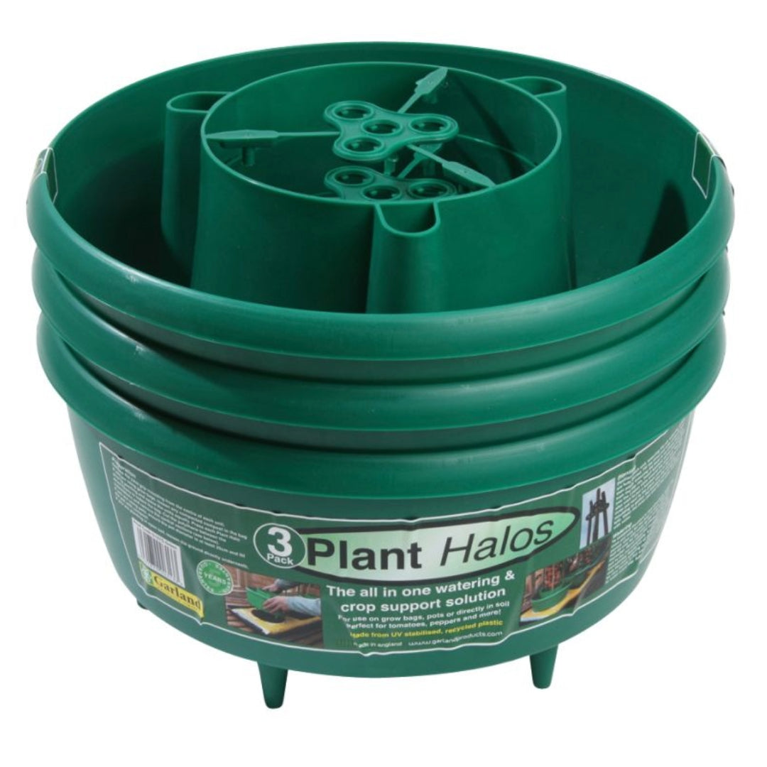 Plant Halos 3er-Set – Wasserspeicher & Stützhilfe