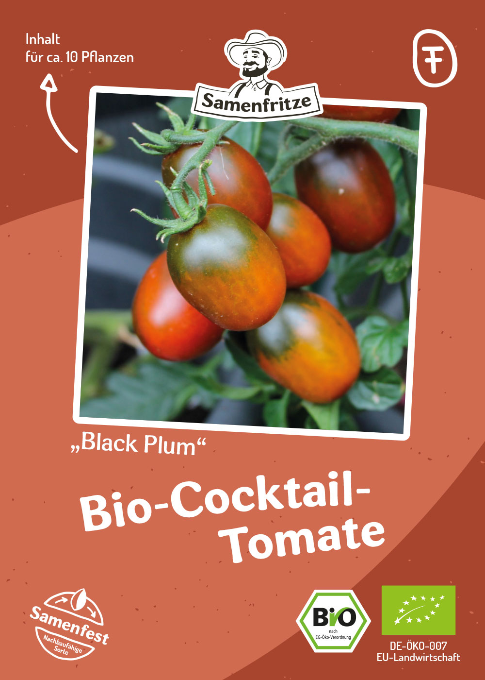 Black Plum Bio-Tomatensamen