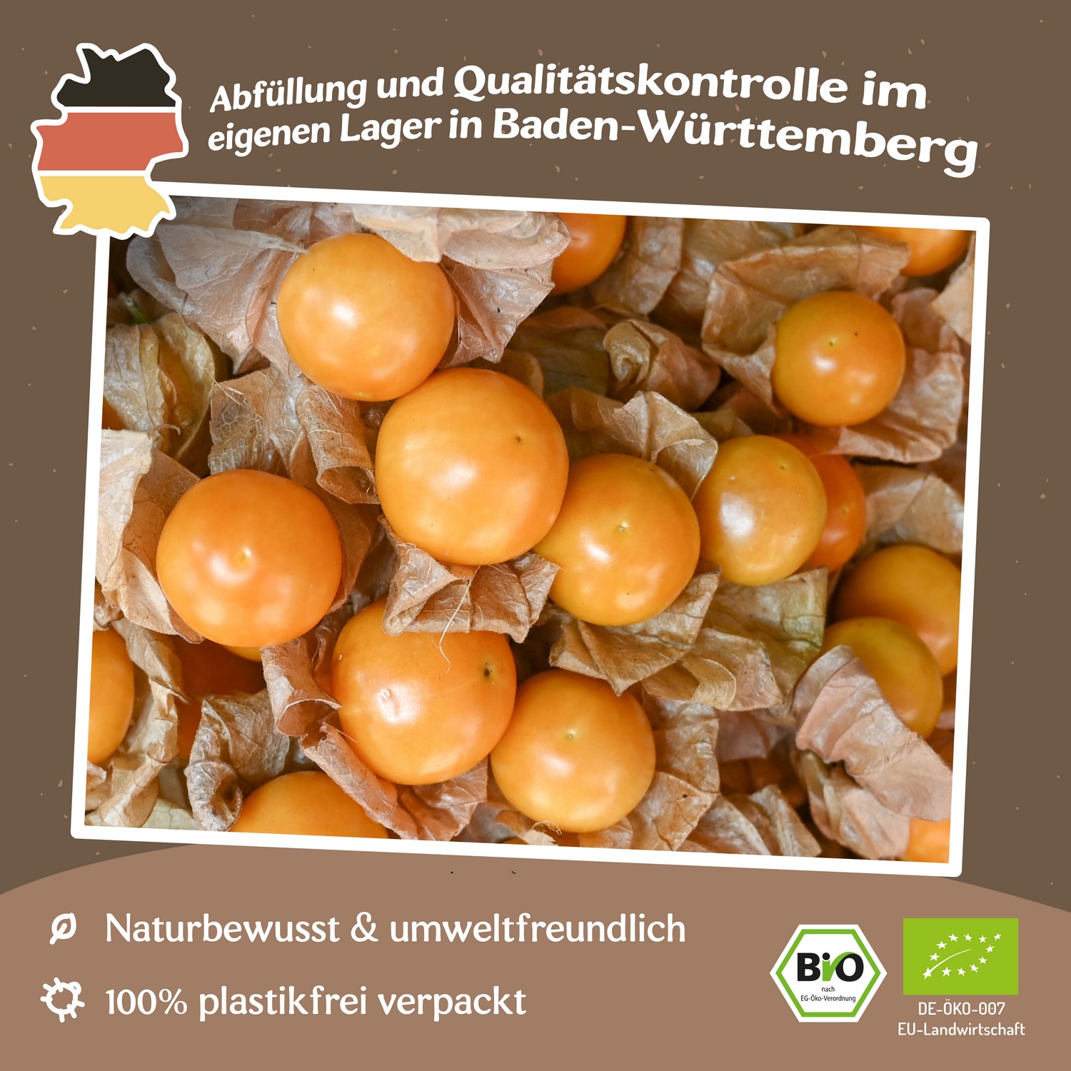 Tropicana Bio-Physalis Samen